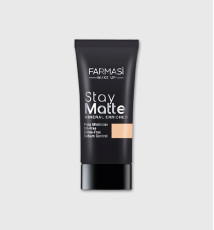 Farmasi stay matte foundation 09 light beige